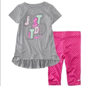 NWT Baby Nike Legging Set